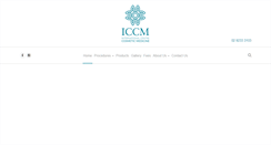 Desktop Screenshot of iccm.com.au